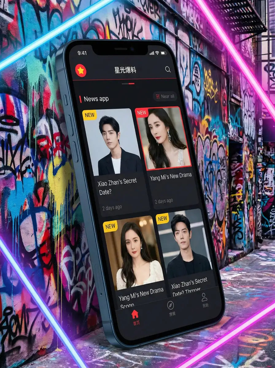 国产成人网站 APP界面展示 - 掌上吃瓜神器